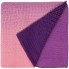 Плед Dreamshades, фиолетовый с черным