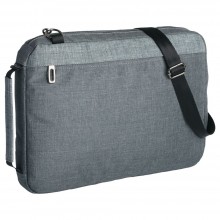 Конференц сумка 2 в 1 twoFold, серый с темно-серым