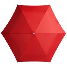 Зонт Alu Drop, механический, красный