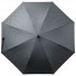 Зонт Alessio, черный с серым