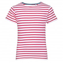 Футболка детская Miles Kids белая с красным Футболка детская Miles Kids белая с красным