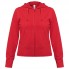 Толстовка женская Hooded Full Zip красная