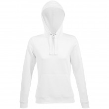 Толстовка женская Spencer Women, белая Толстовка женская Spencer Women, белая