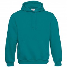 Толстовка Hooded, темно-бирюзовая Толстовка Hooded, темно-бирюзовая