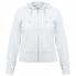 Толстовка женская Hooded Full Zip белая