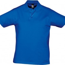 Рубашка поло мужская Prescott Men 170, ярко-синяя (royal) Рубашка поло мужская Prescott Men 170, ярко-синяя (royal)