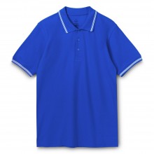 Рубашка поло Virma Stripes, ярко-синяя Рубашка поло Virma Stripes, ярко-синяя