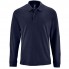Рубашка поло мужская с длинным рукавом Perfect LSL Men, темно-синяя