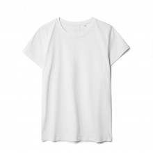 Футболка женская T-bolka Stretch Lady, белая Футболка женская T-bolka Stretch Lady, белая
