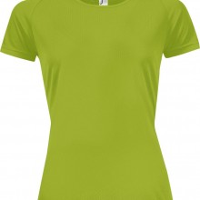 Футболка женская Sporty Women 140, зеленое яблоко