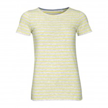 Футболка Miles Women серая с желтым Футболка Miles Women серая с желтым