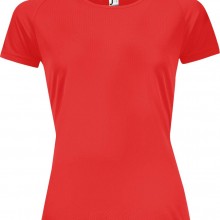 Футболка женская Sporty Women 140, красная