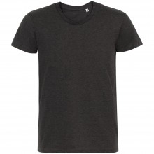 Футболка мужская Regent Fit 150, черный меланж Футболка мужская Regent Fit 150, черный меланж