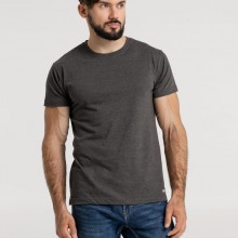 Футболка унисекс Firm Wear, черный меланж Футболка унисекс Firm Wear, черный меланж