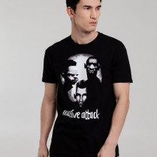 Футболка «Меламед. Massive Attack», черная Футболка «Меламед. Massive Attack», черная