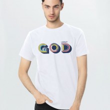 Футболка мужская «Новый GOD», белая Футболка мужская «Новый GOD», белая