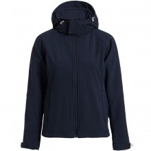 Куртка женская Hooded Softshell темно-синяя Куртка женская Hooded Softshell темно-синяя