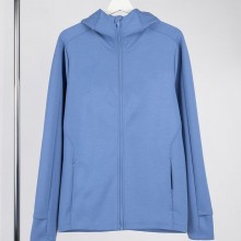 Куртка с капюшоном унисекс Begi, синяя