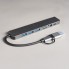 USB-хаб ROOT 8 в 1, серый, алюминий