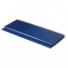 Планинг недатированный Ideal New, синий, 305х130 мм, белый блок, открытый гребень