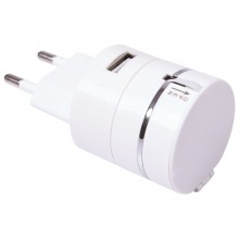 Кабель "Plug" 3 в 1 для зарядки от сети, 4х3,9х8см, длина шнура 65 см, пластик Кабель "Plug" 3 в 1 для зарядки от сети, 4х3,9х8см, длина шнура 65 см, пластик