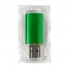 USB flash-карта "Assorti" (16Гб), зеленая, 5,8х1,7х0,8 см, металл