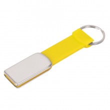 USB flash-карта "Flexi" (8Гб), желтый, 8,5х2х0,5 см, металл, пластик