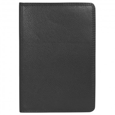 Бумажник водителя "Модена", черный, 10*14 см, кожа, подарочная упаковка