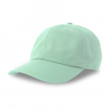 Бейсболка "DAD HAT-S", 6 клиньев, металлическая застежка, мятный, 100% хлопок, 270 г/м2 Бейсболка "DAD HAT-S", 6 клиньев, металлическая застежка, мятный, 100% хлопок, 270 г/м2