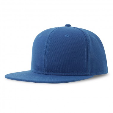 Бейсболка "SNAP BACK-S", 6 клиньев, пластик. застежка,яр.-синий, 100% перераб. полиэстер, 300 гр/м2