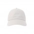 Бейсболка "DAD HAT-S FIVE", 5 клиньев, металлическая застежка, белый, 100% хлопок, 270 г/м2