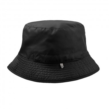 Панама "BUCKET POCKET", черный-серый, 100% нейлон, 85 г/м2
