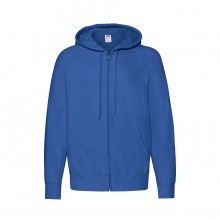 Толстовка без начеса LIGHTWEIGHT HOODED SWEAT JACKET 240, Синий Толстовка без начеса LIGHTWEIGHT HOODED SWEAT JACKET 240, Синий