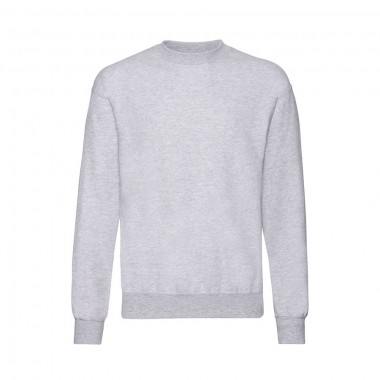 Толстовка мужская с начесом "Classic Set-In Sweat", серый