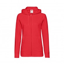 Толстовка без начеса "Ladies Lightweight Hooded Sweat", красный Толстовка без начеса "Ladies Lightweight Hooded Sweat", красный