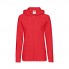 Толстовка без начеса "Ladies Lightweight Hooded Sweat", красный