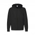 Толстовка без начеса LIGHTWEIGHT HOODED SWEAT JACKET 240, Черный