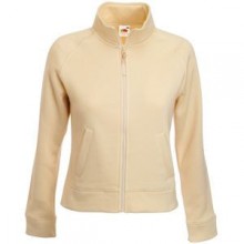 Толстовка "Lady-Fit Sweat Jacket", бежевый Толстовка "Lady-Fit Sweat Jacket", бежевый