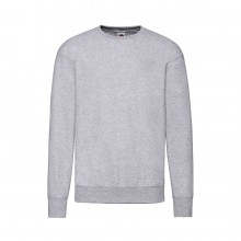 Свитшот без начеса LIGHTWEIGHT SET-IN SWEAT 240, Серый Свитшот без начеса LIGHTWEIGHT SET-IN SWEAT 240, Серый