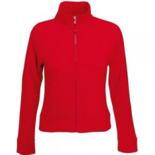 Толстовка "Lady-Fit Sweat Jacket", красный