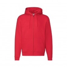 Толстовка мужская "PREMIUM HOODED SWEAT JACKET", красный