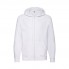 Толстовка без начеса LIGHTWEIGHT HOODED SWEAT JACKET 240, Белый