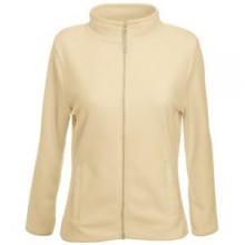 Толстовка "Lady-Fit Micro Jacket", бежевый Толстовка "Lady-Fit Micro Jacket", бежевый