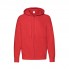 Толстовка без начеса LIGHTWEIGHT HOODED SWEAT JACKET 240, Красный