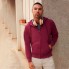 Толстовка без начеса LIGHTWEIGHT HOODED SWEAT JACKET 240, Красный