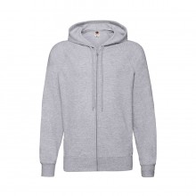 Толстовка без начеса LIGHTWEIGHT HOODED SWEAT JACKET 240, Серый Толстовка без начеса LIGHTWEIGHT HOODED SWEAT JACKET 240, Серый