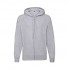 Толстовка без начеса LIGHTWEIGHT HOODED SWEAT JACKET 240, Серый