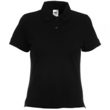 Поло "Lady-Fit Polo", чёрный Поло "Lady-Fit Polo", чёрный