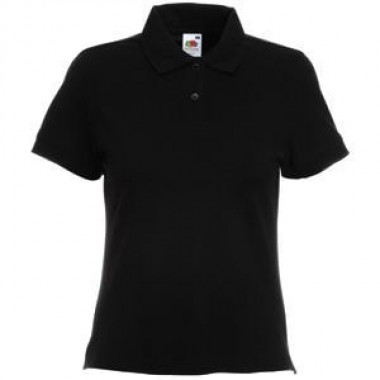 Поло "Lady-Fit Polo", чёрный