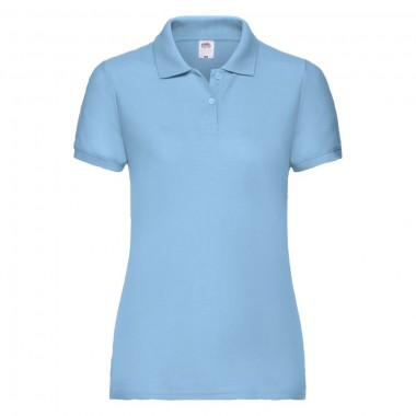 Поло "Lady-Fit 65/35 Polo", голубой